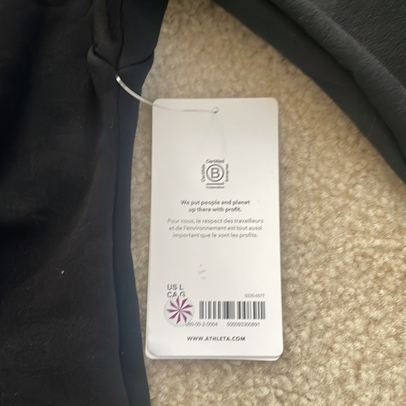Athleta altitude polartec half zip sweatshirt brand new with tags size large - Picture 2 of 6